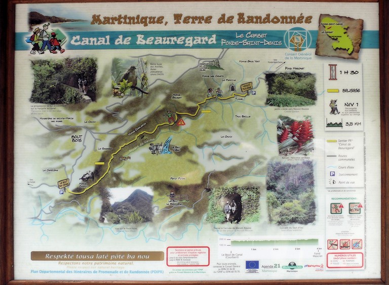 Carte canal beauregard.